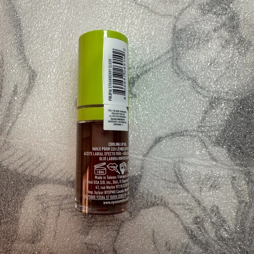 NYX - chills fat oil in strawberry slush